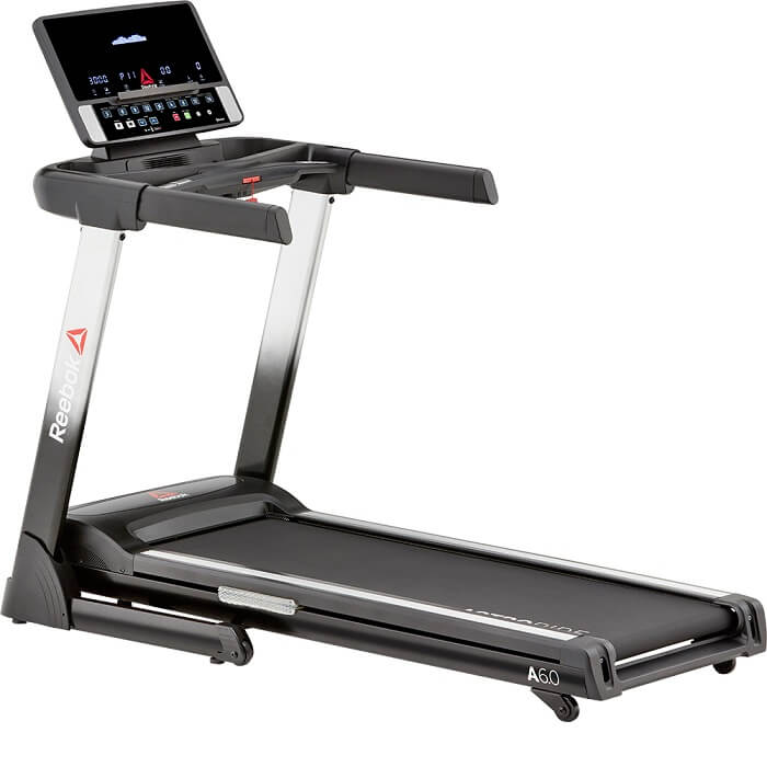 Reebok A6 0 Treadmill Silver Bluetooth Sportswing in Reebok A6 0 Treadmill Silver Bluetooth Sportswing in