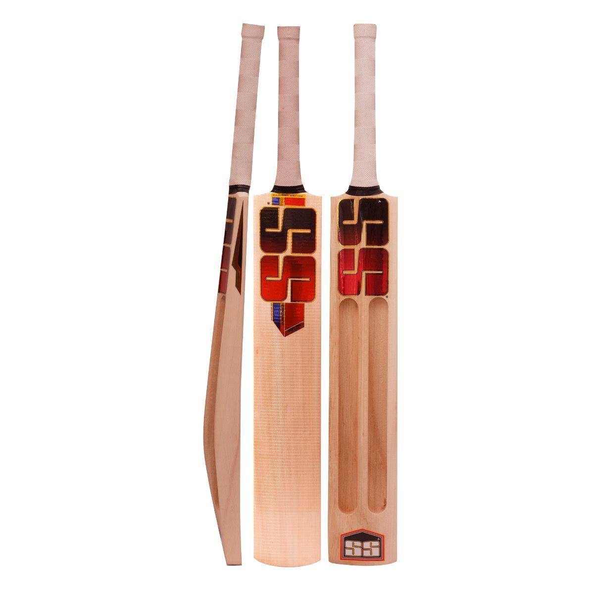 SS Soft Pro Player Scoop Kashmir willow Cricket Bat – WITH FIBER TAPE