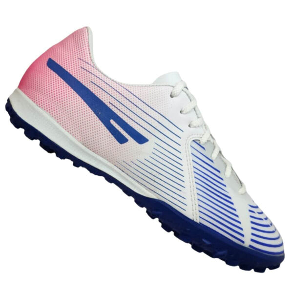 Sega Pullup Plus Turf/Indoor Football Shoes(Blue/Pink)