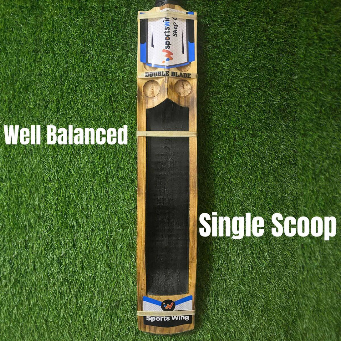 Sports Wing, Double Blade - Single Scoop - Two Holes - Burn Edition Hard Tennis Bat