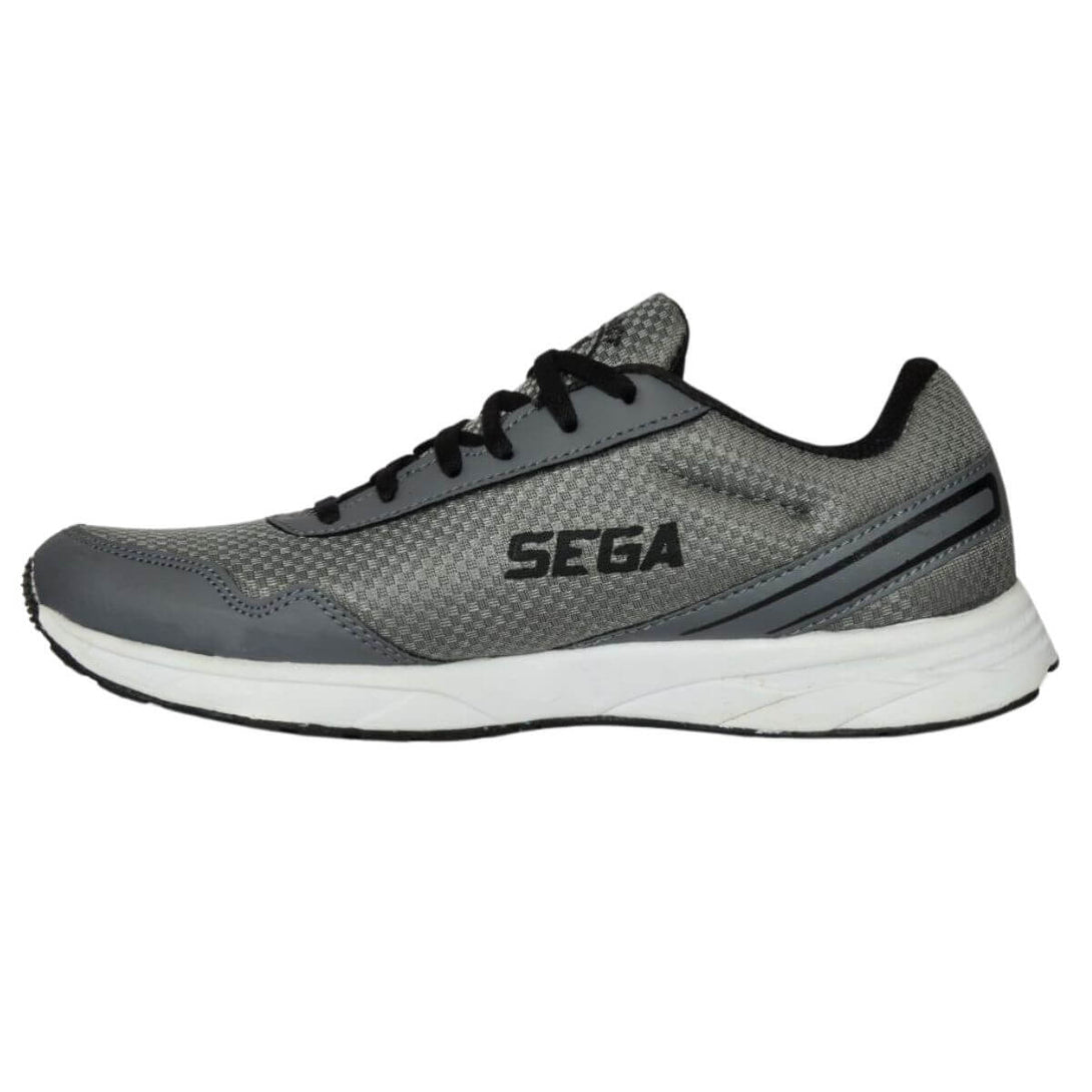 Sega Edge Jogger's Running Shoe (Black/Grey)