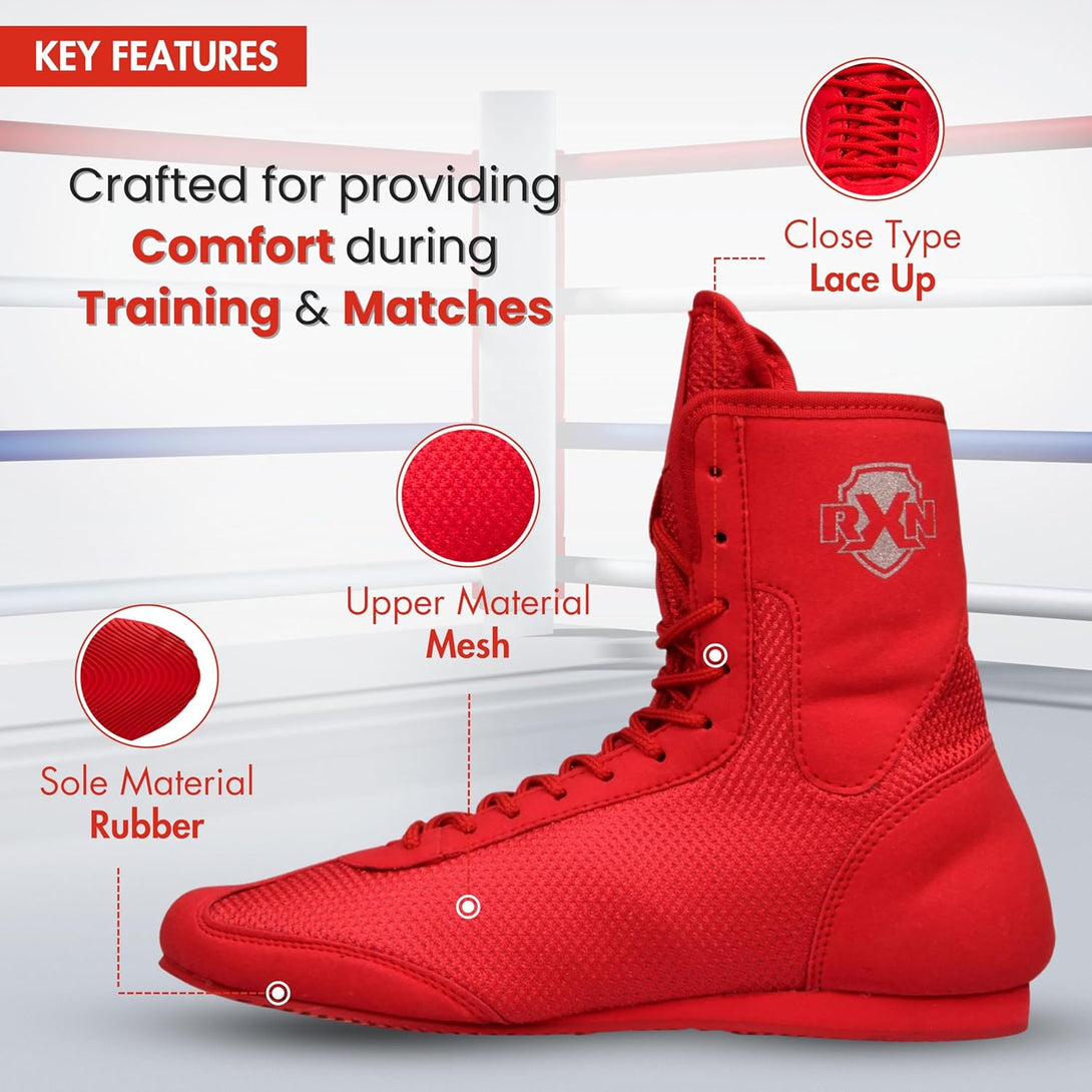 RXN Core Boxing Shoes - (BX-17)
