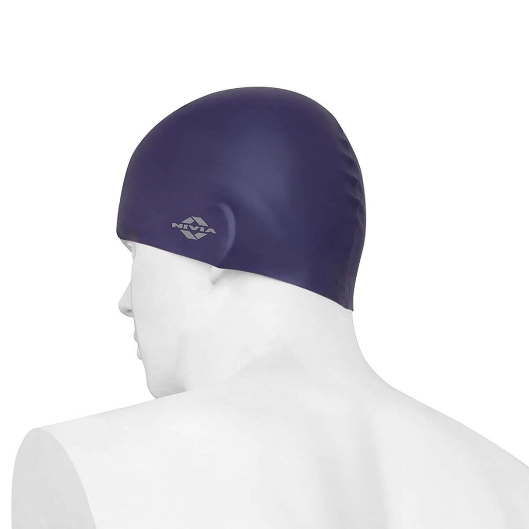 Nivia Classic Silicone Adult Swimming Cap