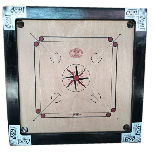 ASM Sports Wooden Carrom Board (32" Inches)
