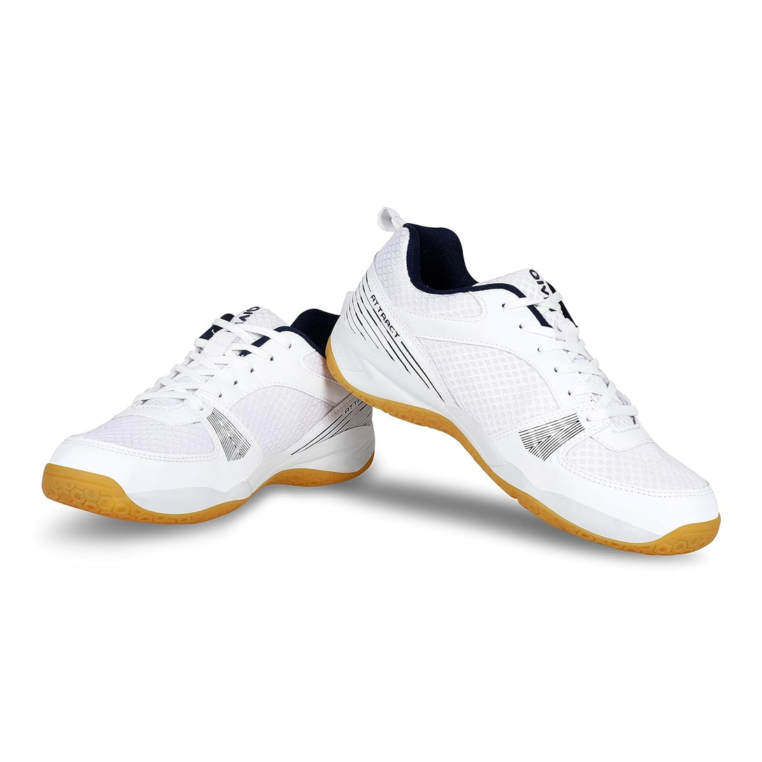 Aivin Attract Badminton Shoes For Mens-White