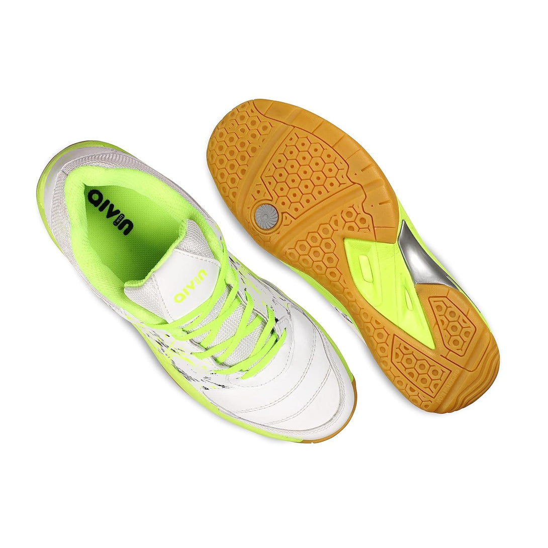 Aivin Breeze Badminton Shoes -White