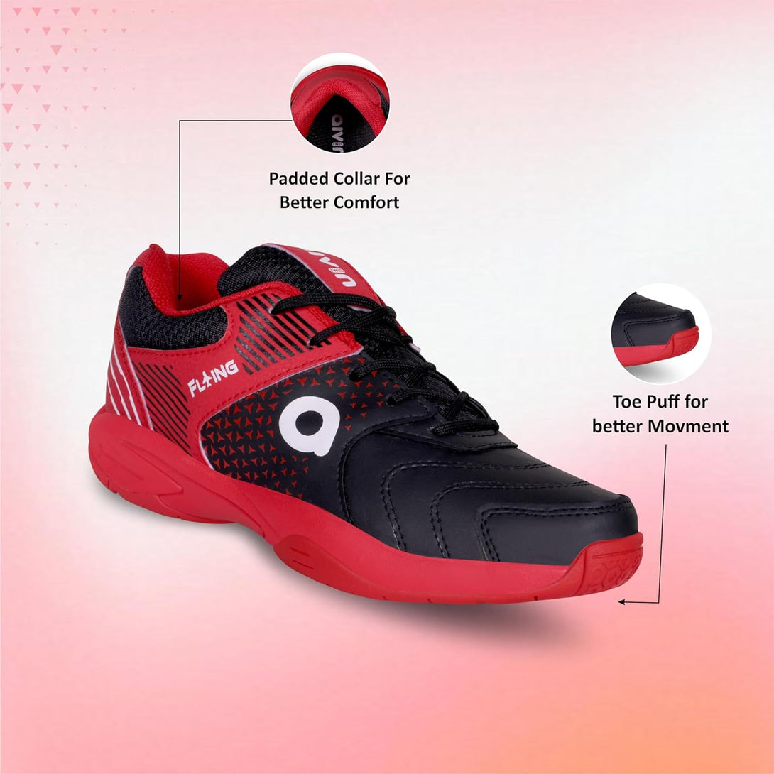 Aivin Flying Badminton Shoes -Red