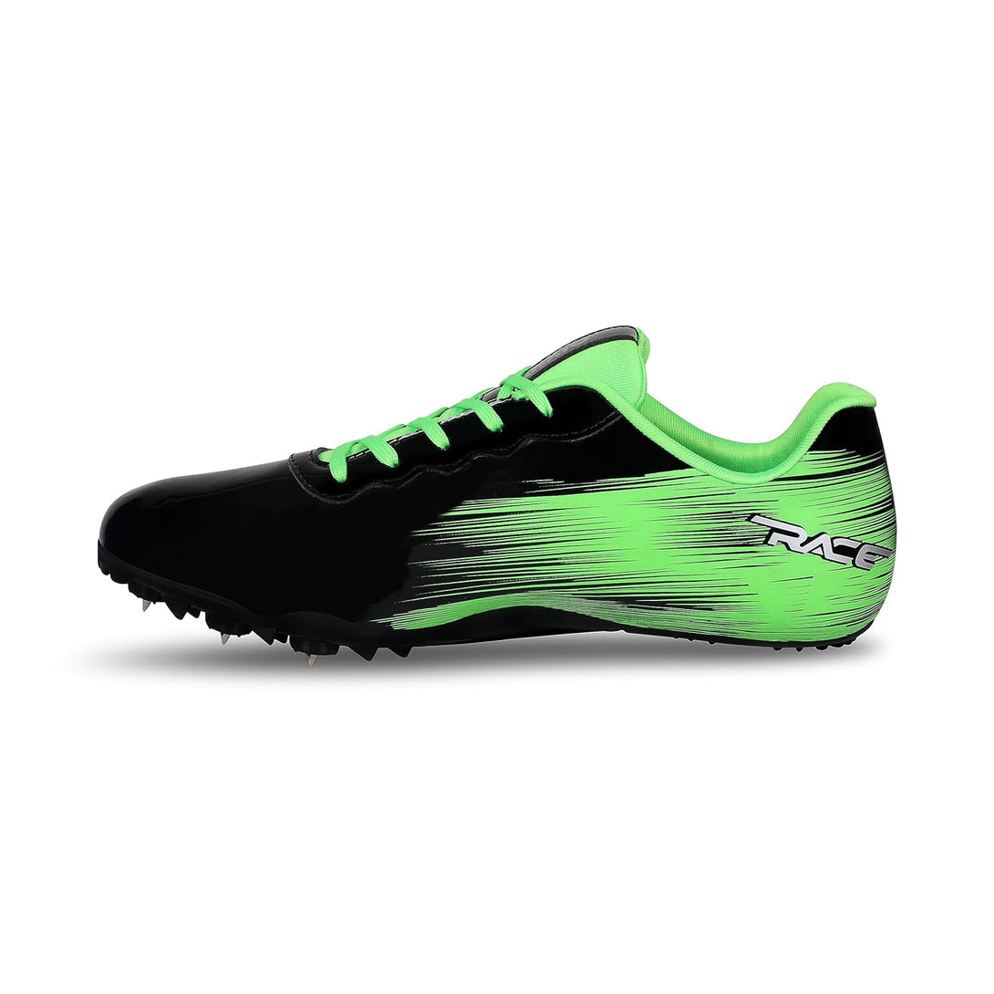 Aivin Race Running Spike- Black/Green