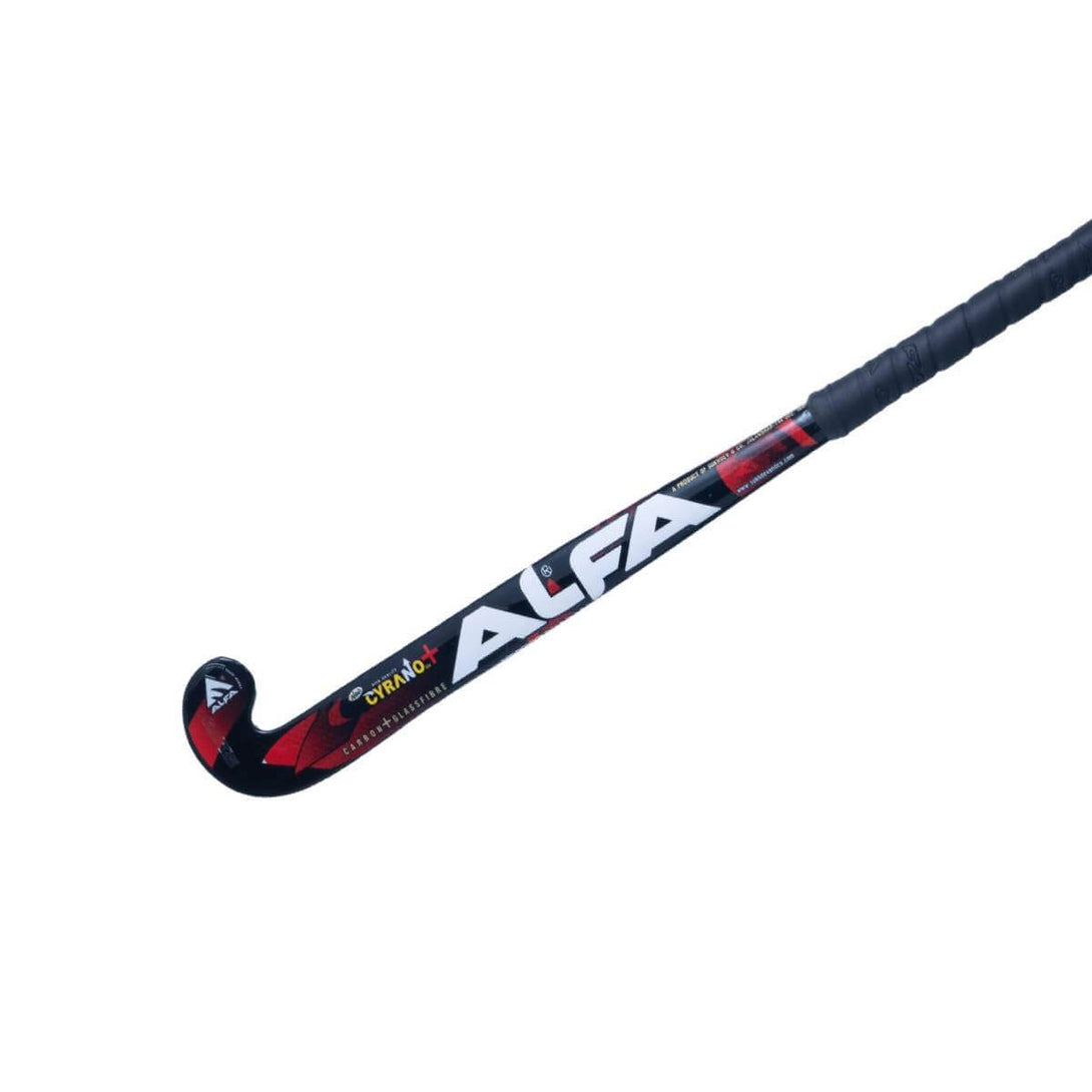 Alfa CYRANO Wooden Painted Hockey Stick (37 Inches)