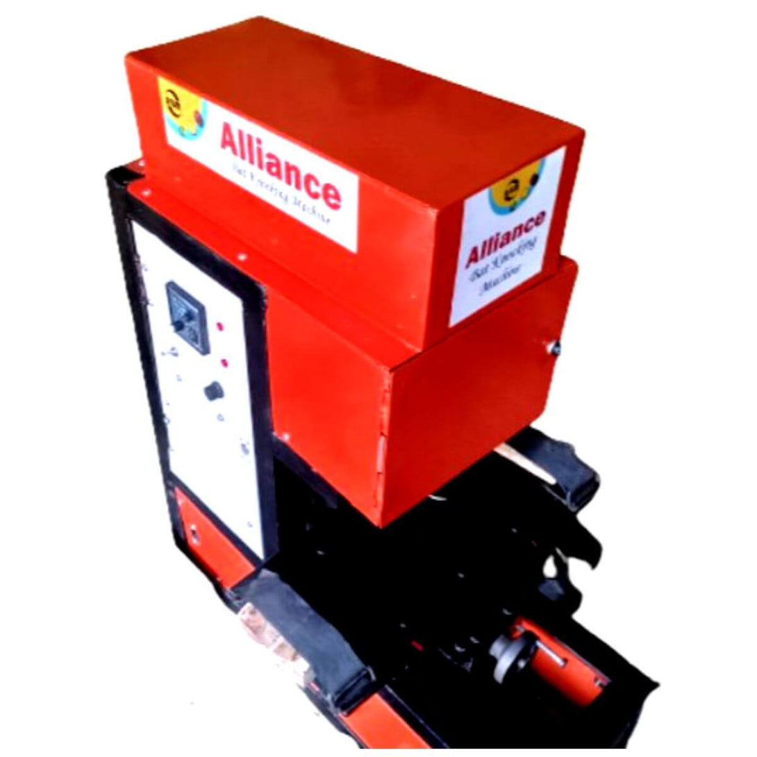 Machine Knock In Alliance Fully Automatic Bat Knocking Machine – Sportswing.in