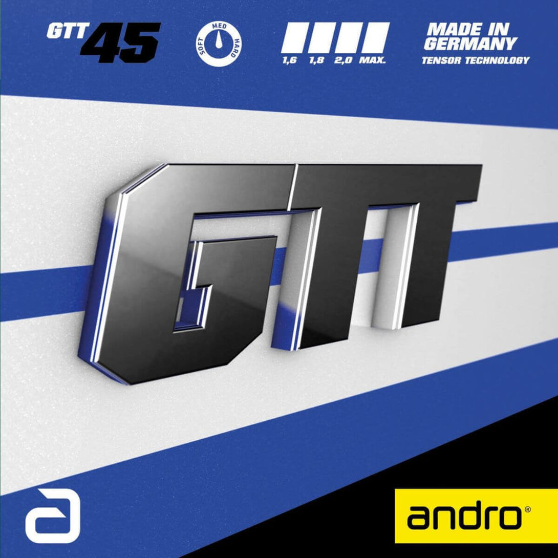 Andro GTT 45 Table Tennis Rubber