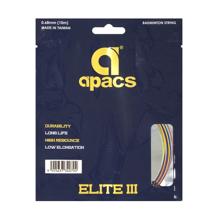 Apacs Elite Rainbow Badminton String – Sportswing.in