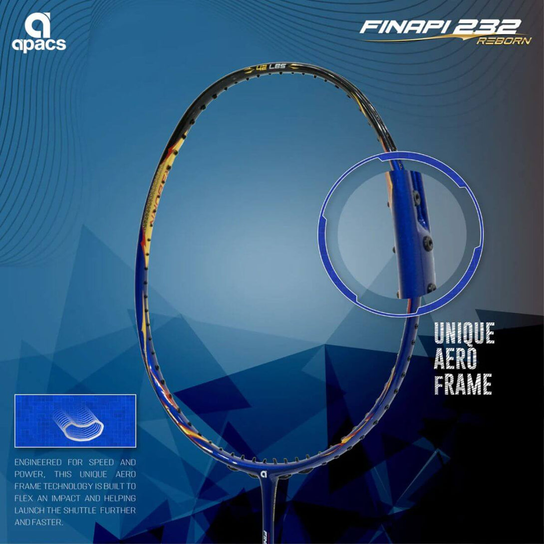 Apacs Finapi 232 Reborn Badminton Racquet-Unstrung