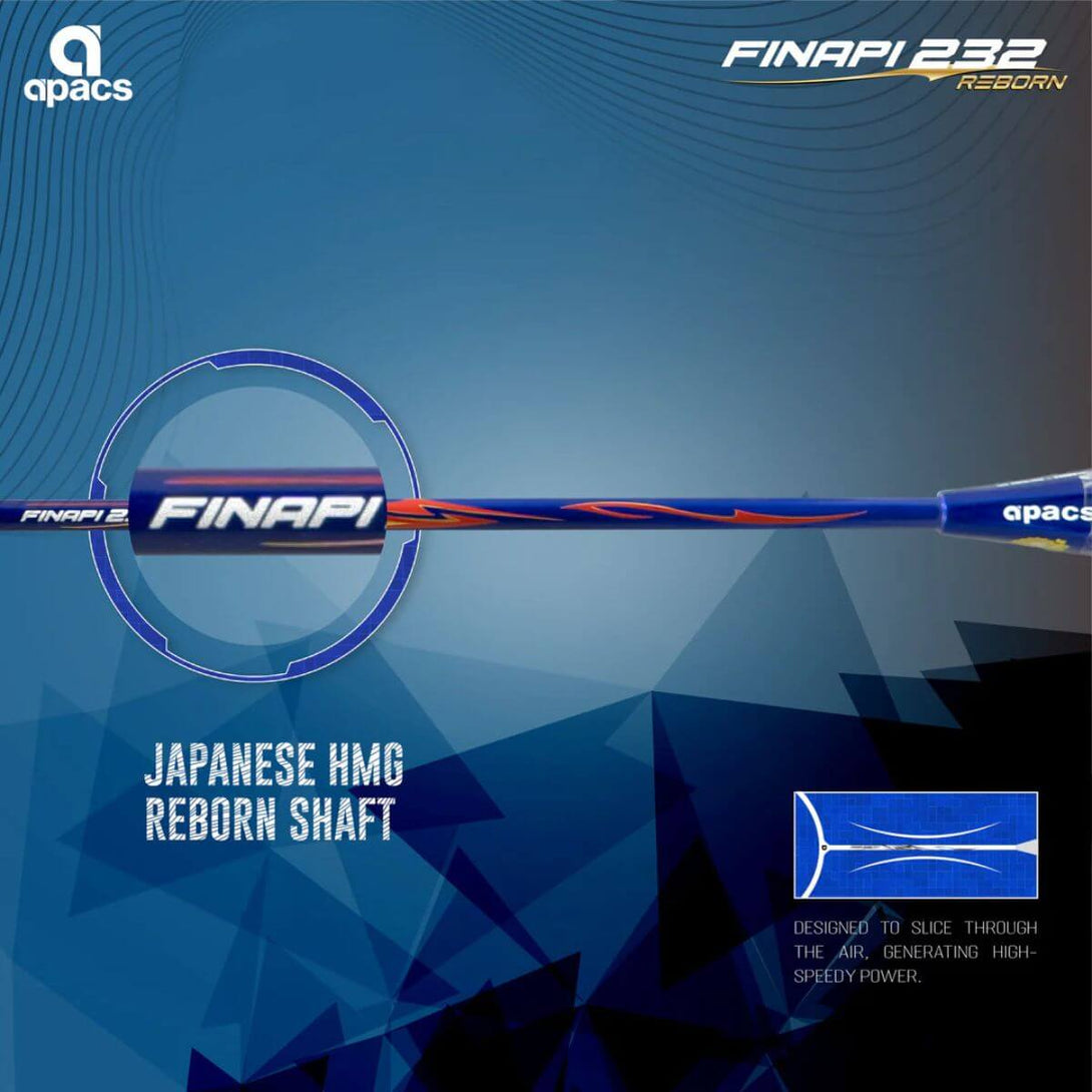 Apacs Finapi 232 Reborn Badminton Racquet-Unstrung