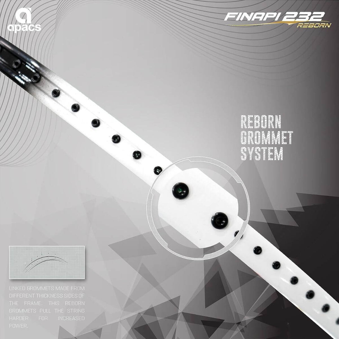 Apacs Finapi 232 Reborn Badminton Racquet-Unstrung
