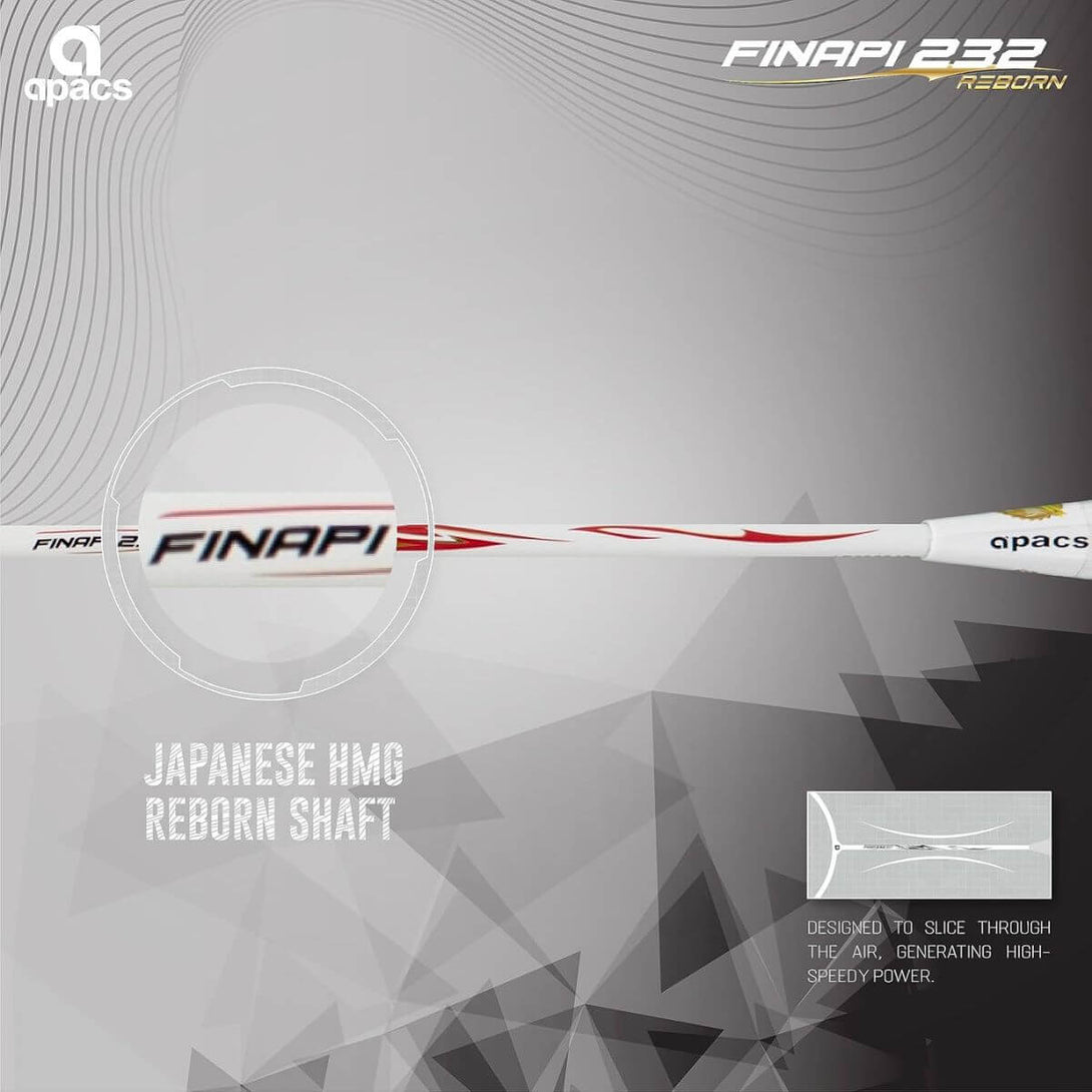 Apacs Finapi 232 Reborn Badminton Racquet-Unstrung
