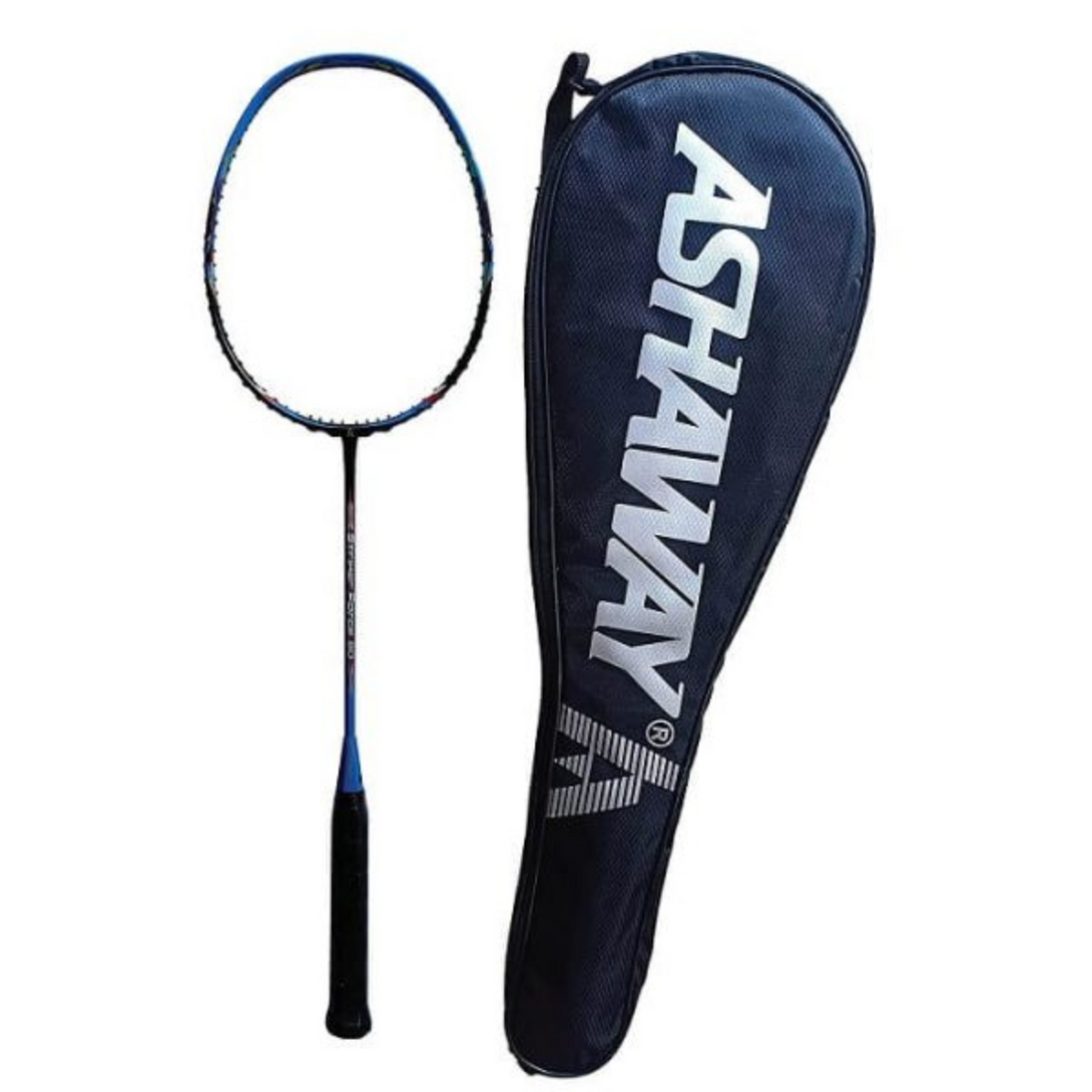 Ashaway Striker Force 80 Badminton Racquet (Blue)
