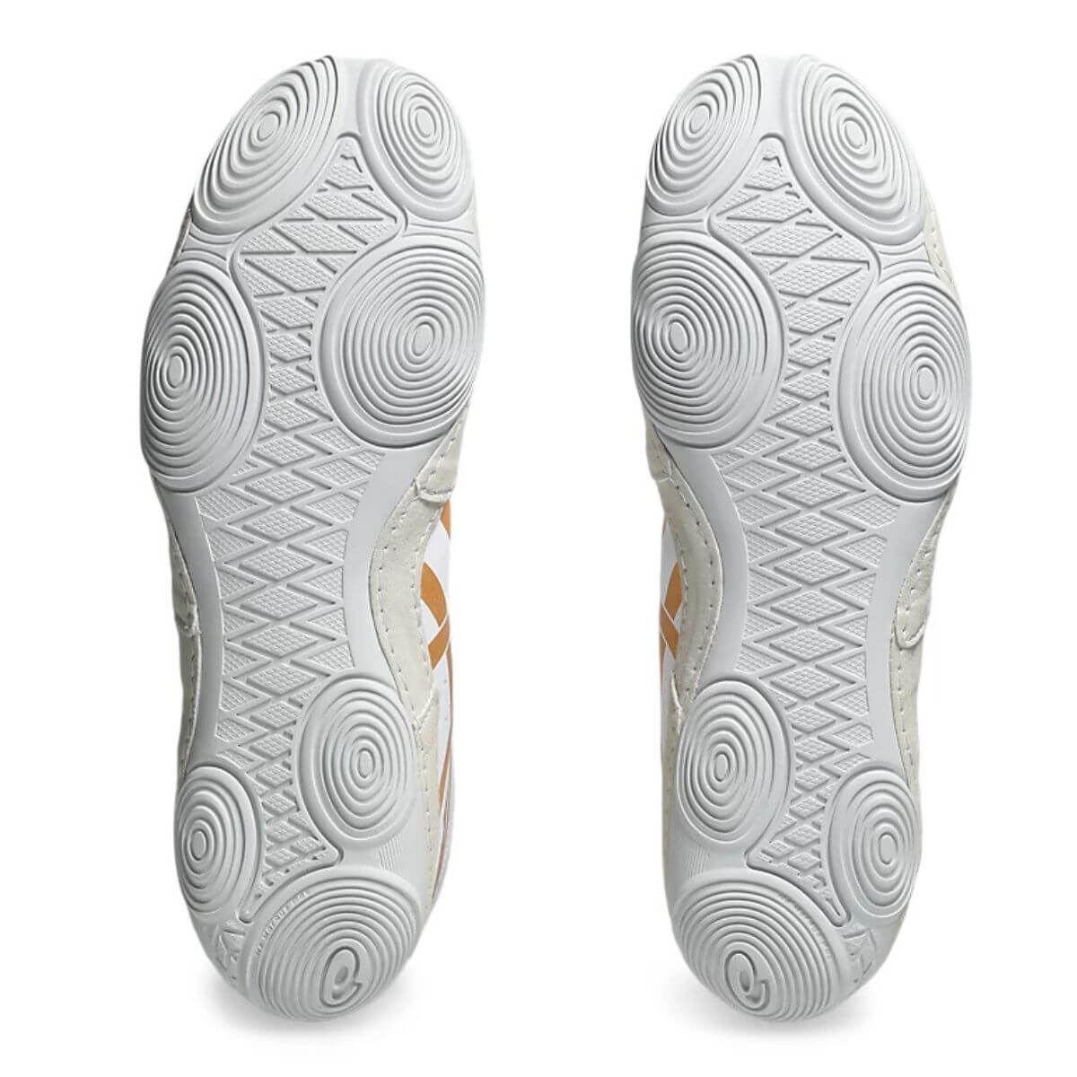 Asics Men Snapdown 4 Wrestling Shoes(White/pure Gold