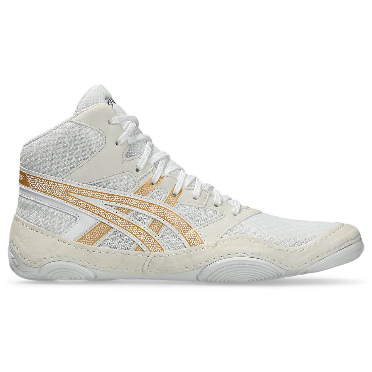 Asics Men Snapdown 4 Wrestling Shoes(White/pure Gold) – Sportswing.in