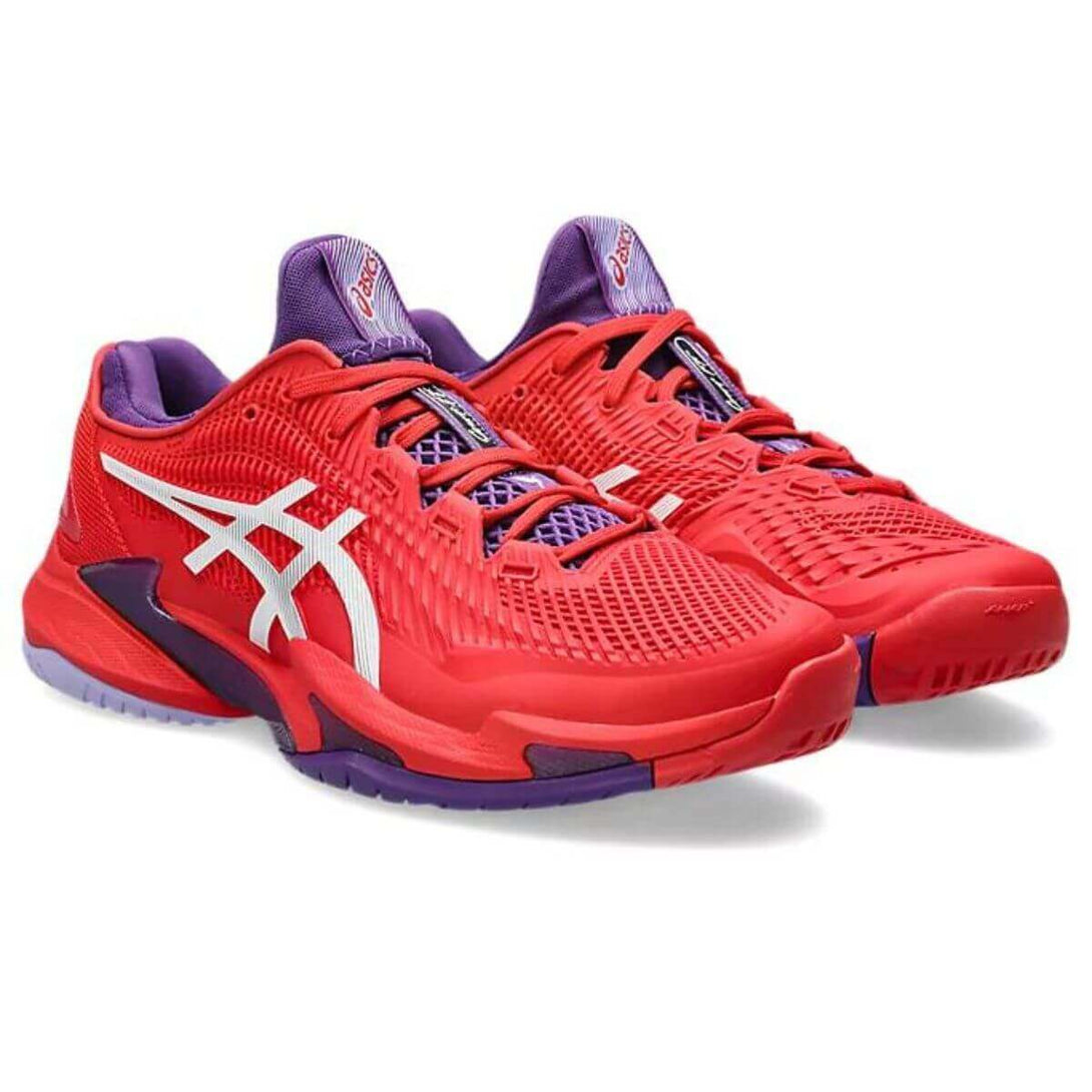 Asics Court FF3 Novak Tennis Shoes (Classic Red/White)