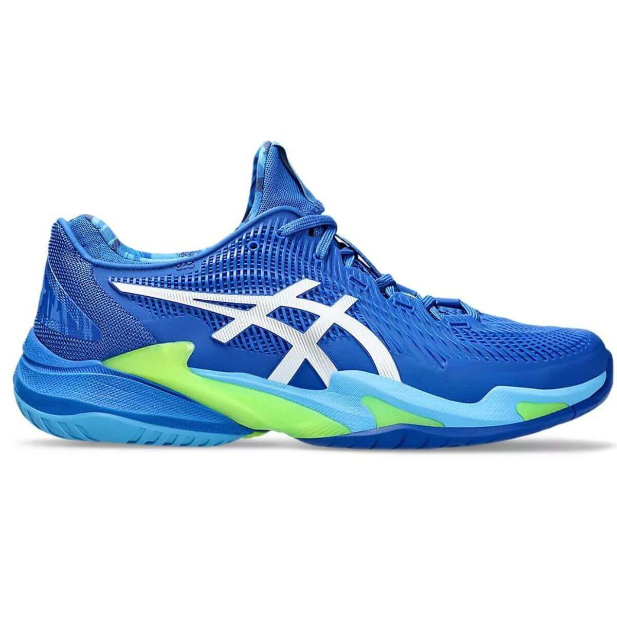 Asics Court FF3 Novak Tennis Shoes (Tuna Blue/White) – Sportswing.in