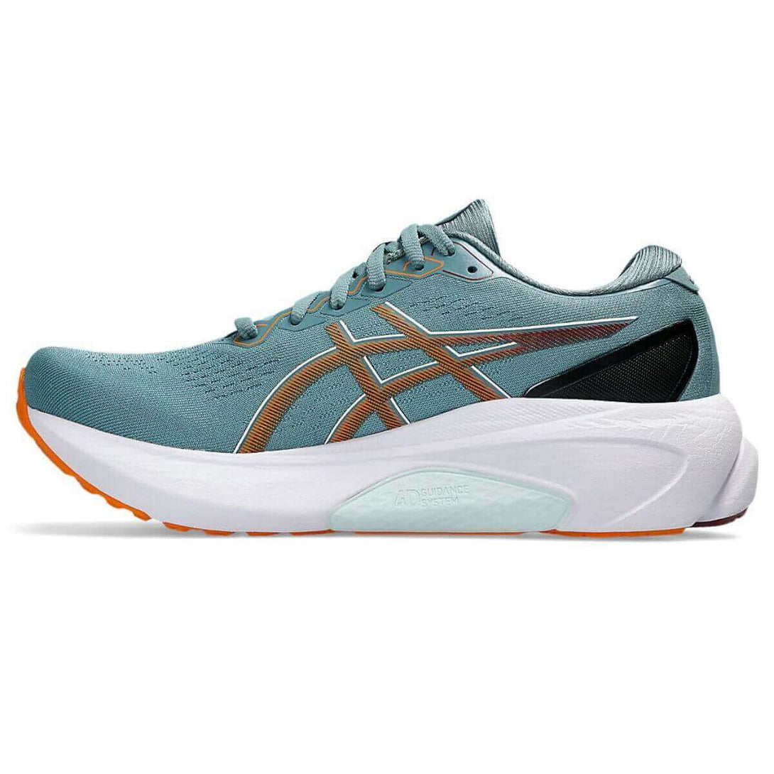Asics GEL-Kayano 30 Running Shoes (Foggy Teal/Bright Orange)