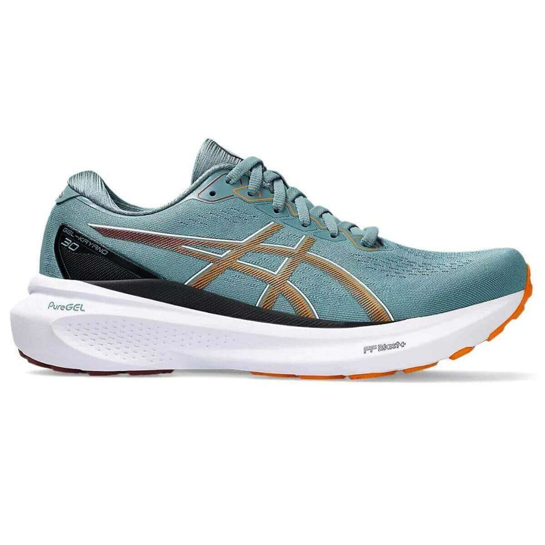 Asics GEL-Kayano 30 Running Shoes (Foggy Teal/Bright Orange)