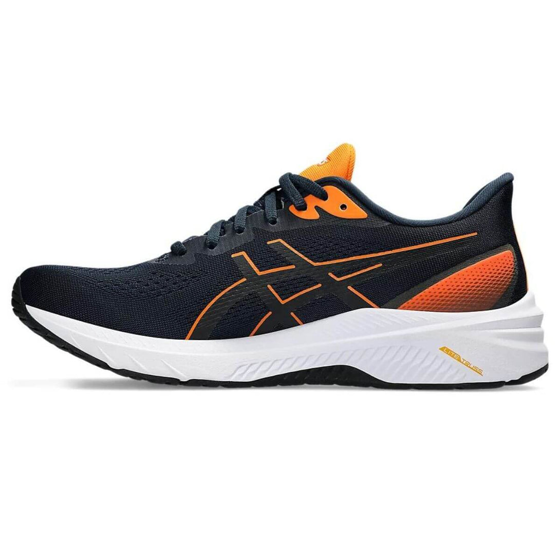 Asics GT-1000 12 Running Shoes (French Blue/Bright Orange)