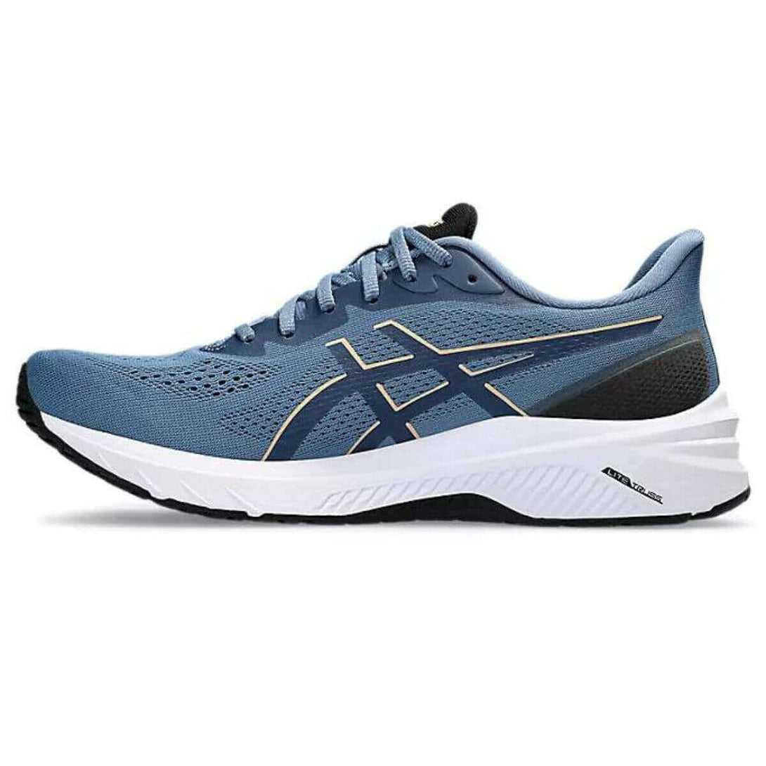Asics GT-1000 12 Running Shoes (Storm Blue/Dune)