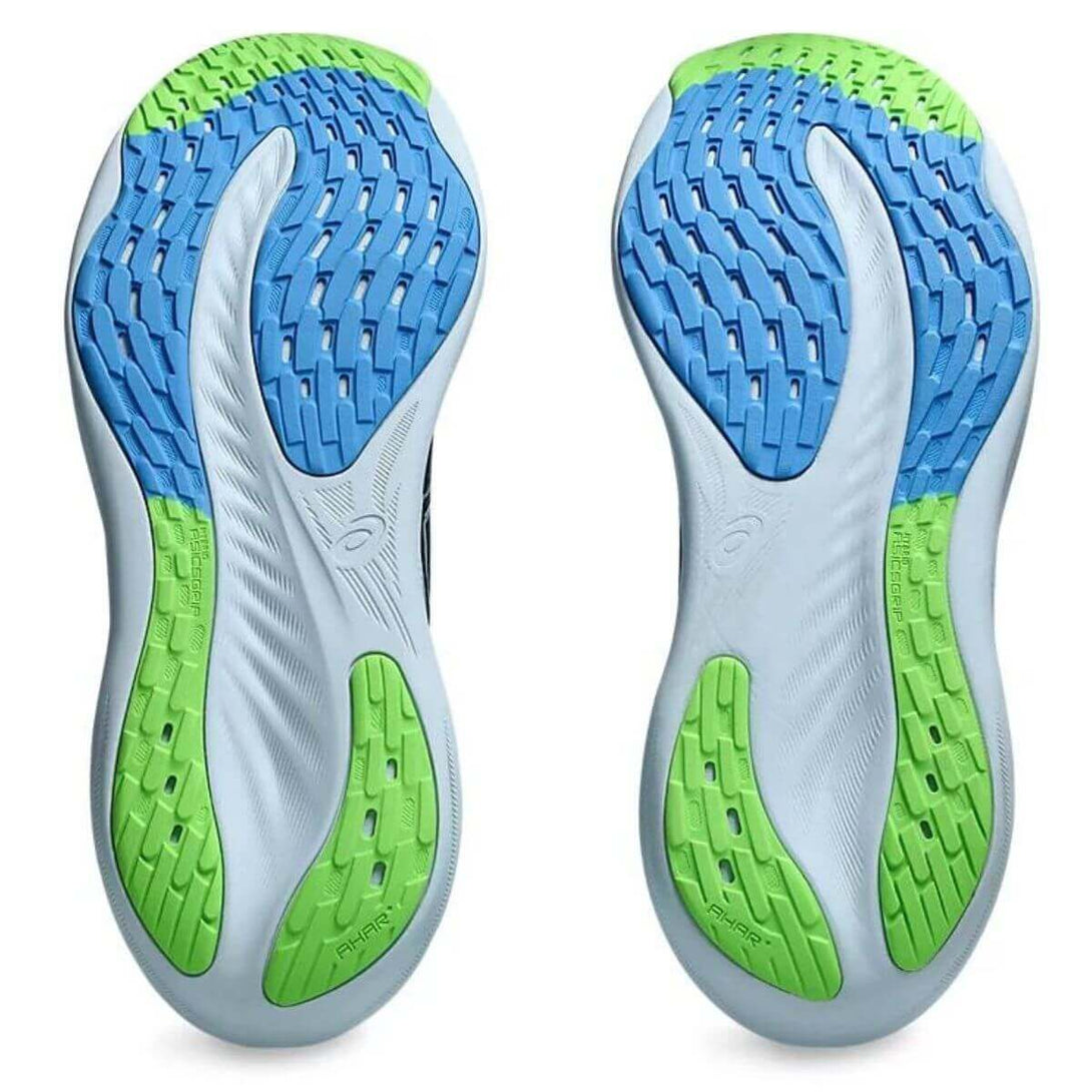 Asics Gel-Nimbus 26 Running Shoes (French Blue/Electric Lime)