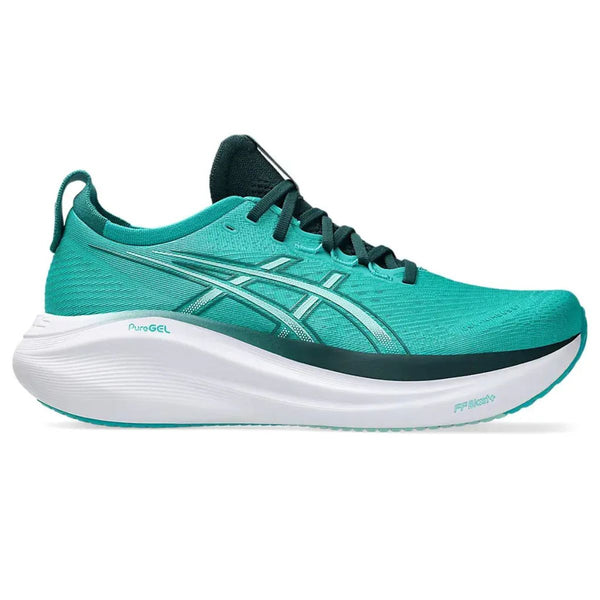 Asics Gel-Nimbus 27 Kumadori Running Shoes(Wave Teal/Saxon Green)