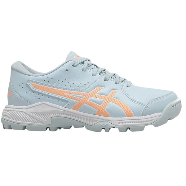 Asics Gel-Peake 2 GS Kids Cricket Shoes (Cool Grey/Bright Sunstone)