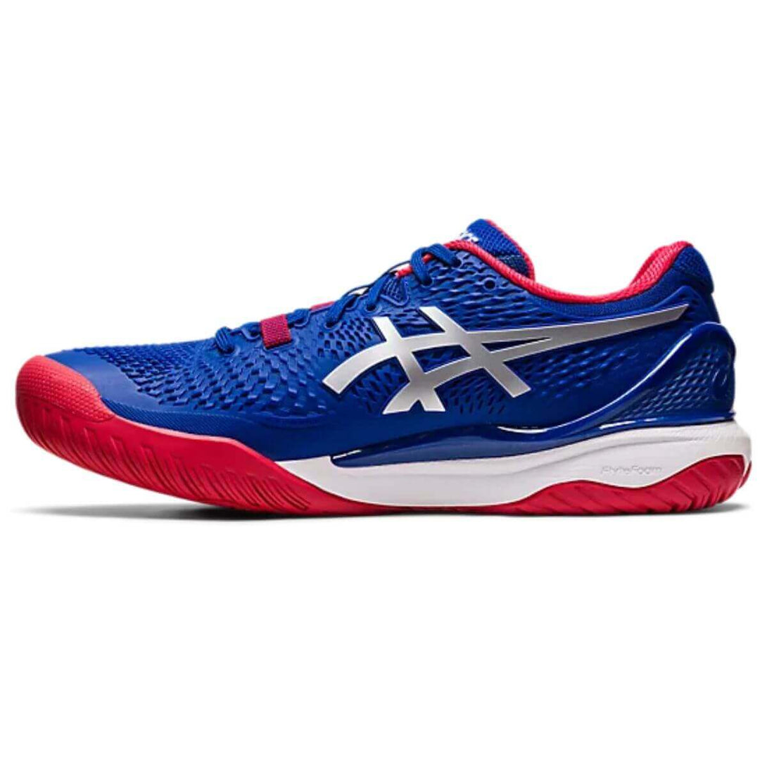 Asics Gel-Resolution 9 Limited Edition Tennis Shoes (Asics Blue/Pure Silver)
