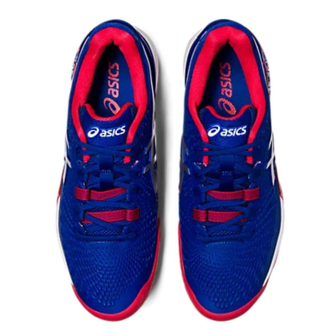 Asics Gel-Resolution 9 Limited Edition Tennis Shoes (Asics Blue/Pure Silver)