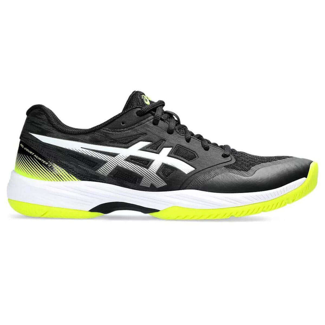 Asics Gel Court Hunter 3 Badminton Shoes (Black/White)