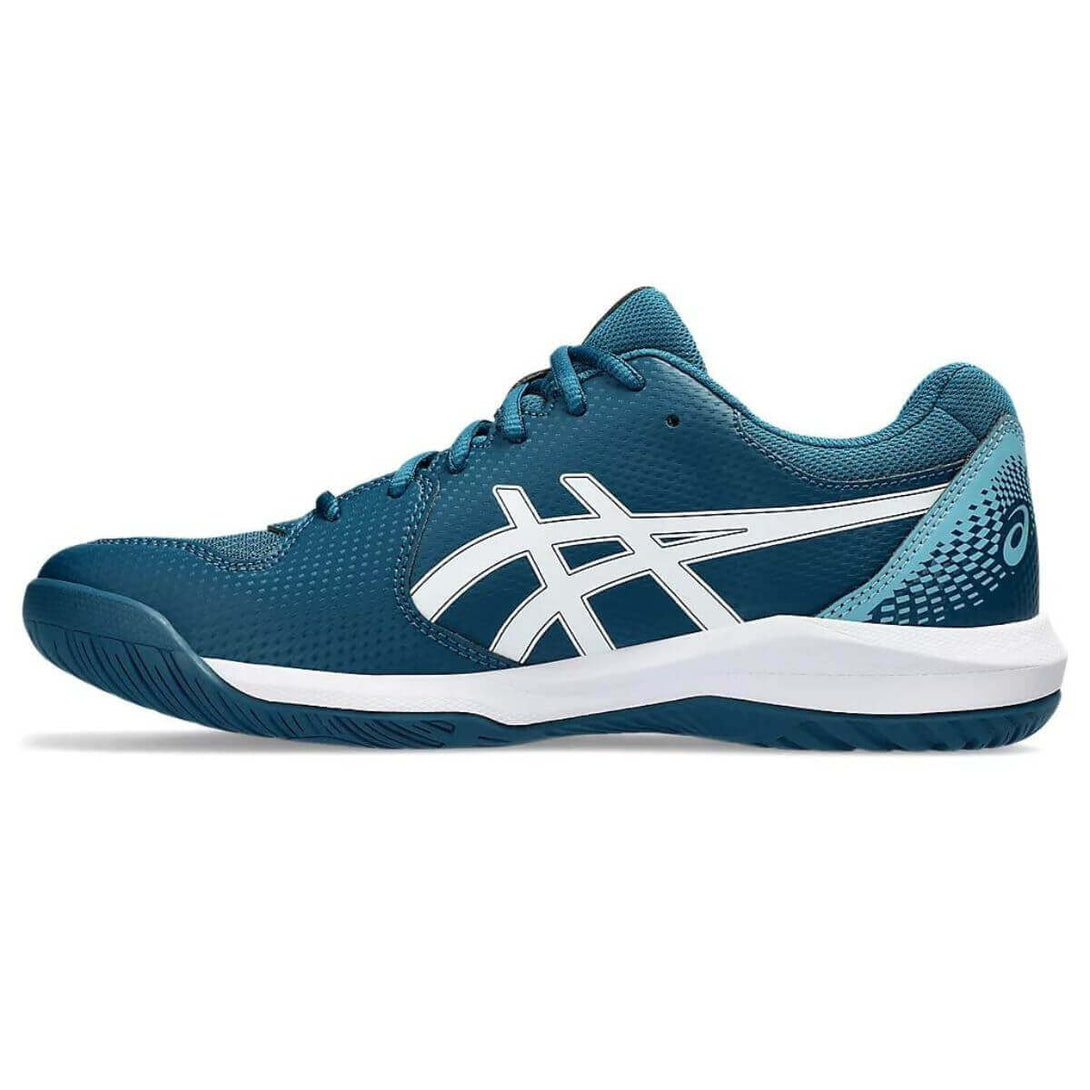 Asics Gel Dedication 8 Tennis Shoes (Restful Teal/White)