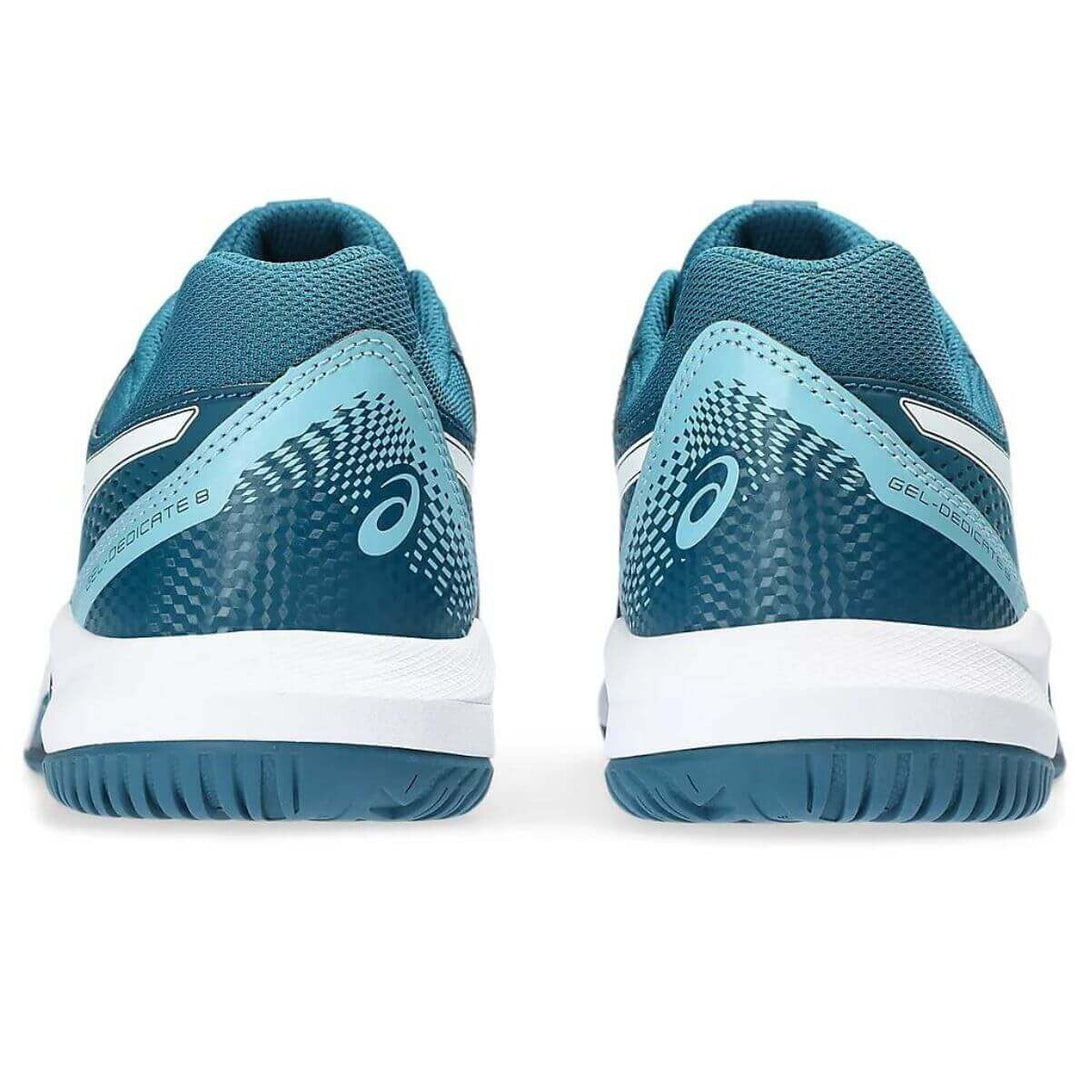 Asics Gel Dedication 8 Tennis Shoes (Restful Teal/White)