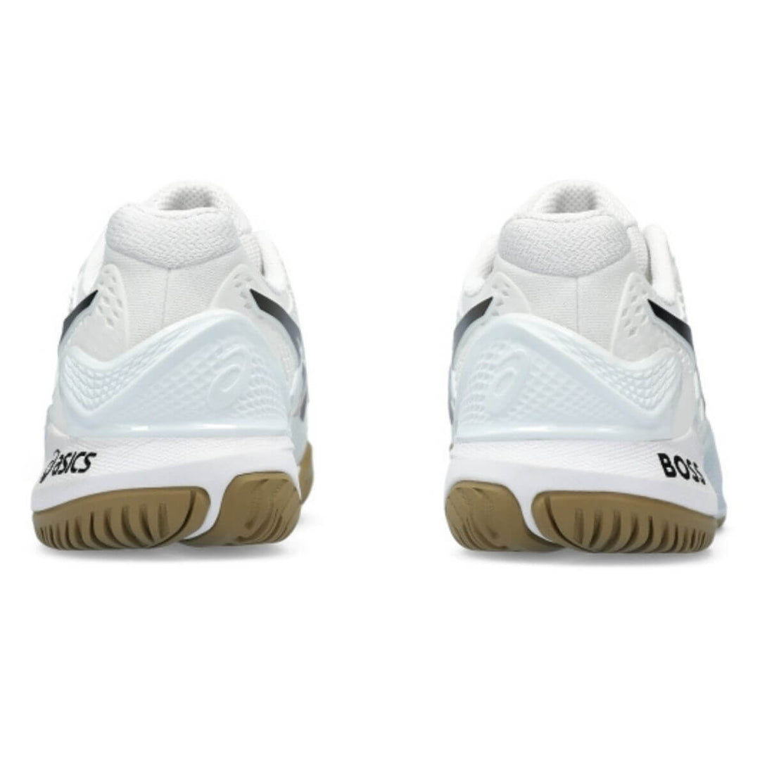 Asics Gel Resolution 9 Tennis Shoes (White/Black)
