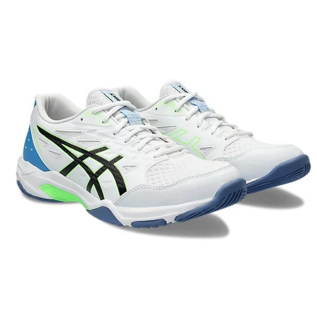 Asics Gel Rocket 11 Badminton Shoes (White/Lime Burst)