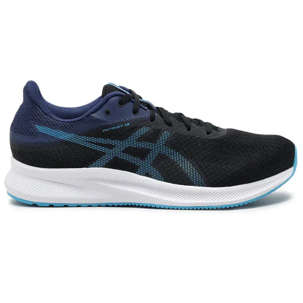 Asics Patriot 13 Running Shoes (BLACK/DIGITAL AQUA)