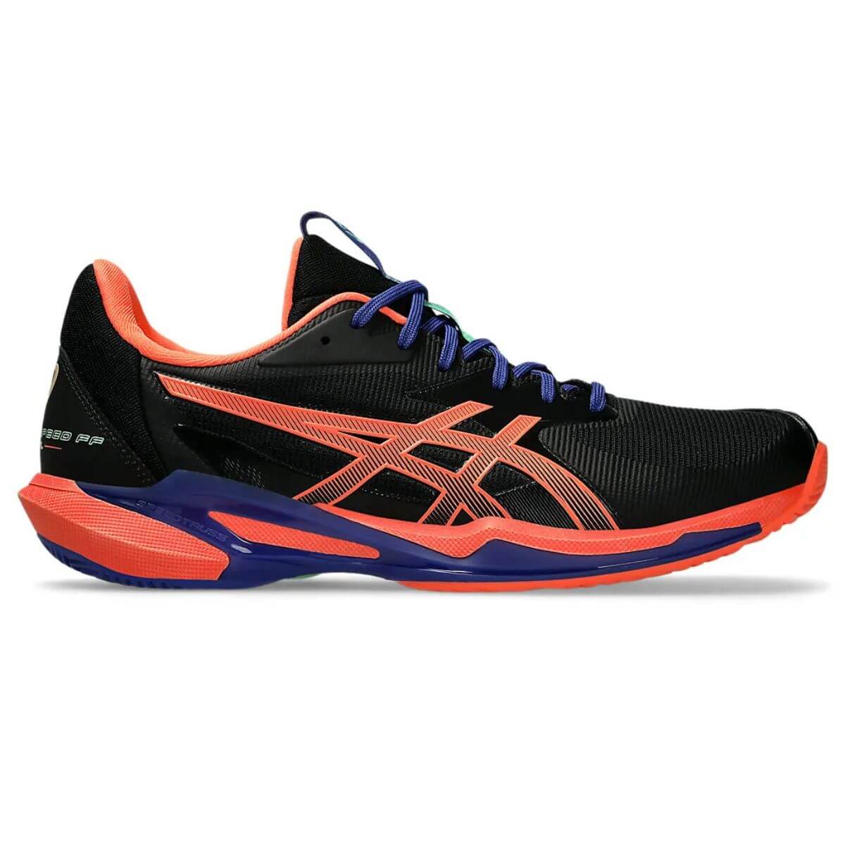 Asics Solution Speed FF 3 Tennis Shoes (Shocking Orange/Black