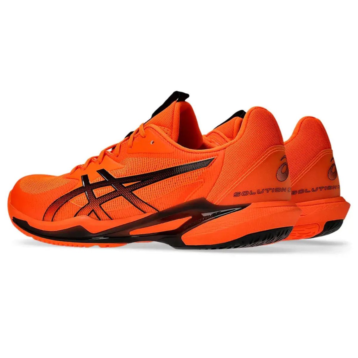 Asics Solution Speed FF 3 Tennis Shoes (Shocking Orange/Black