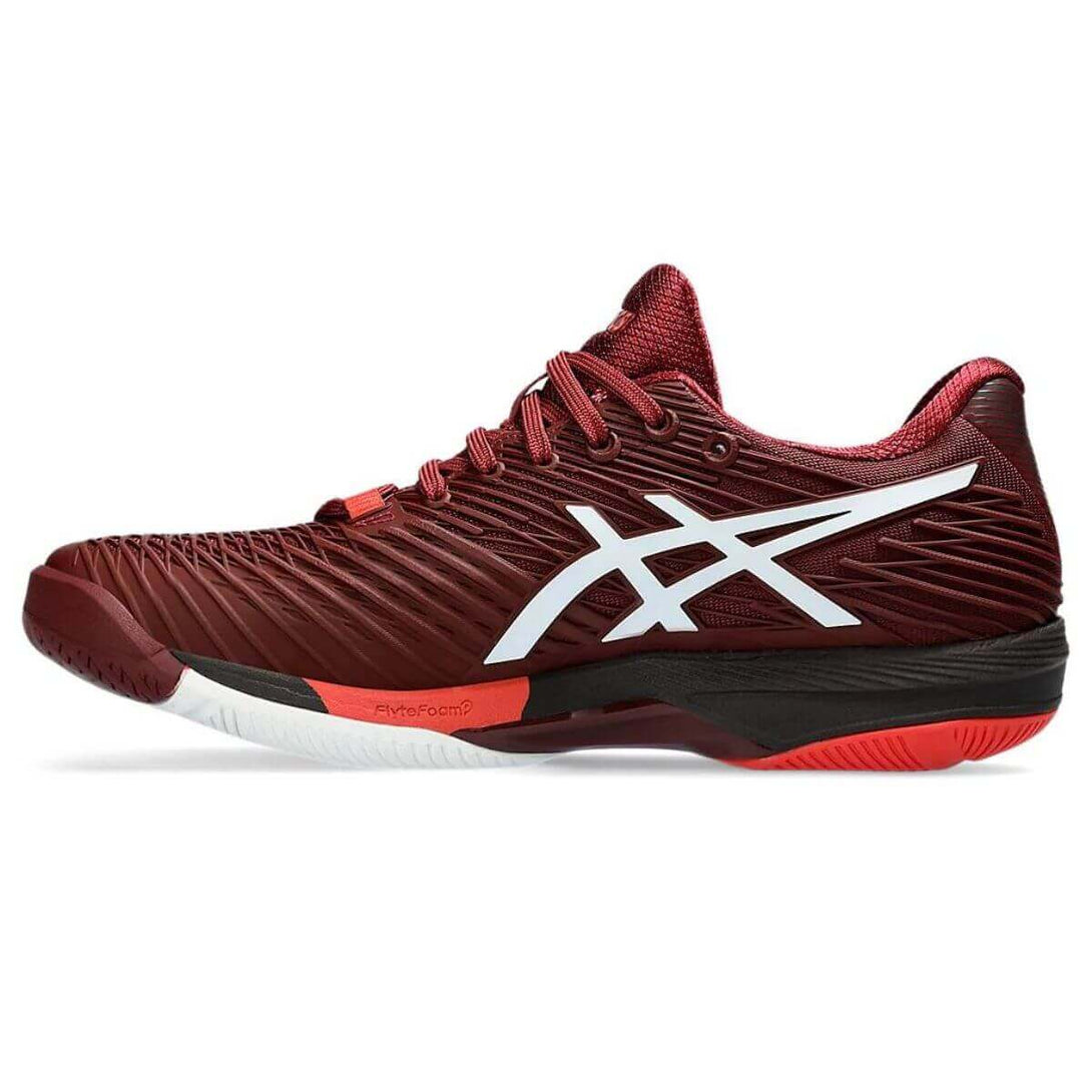 Asics Solution Speed Ff 2 Tennis Shoes (Antique Red/White)