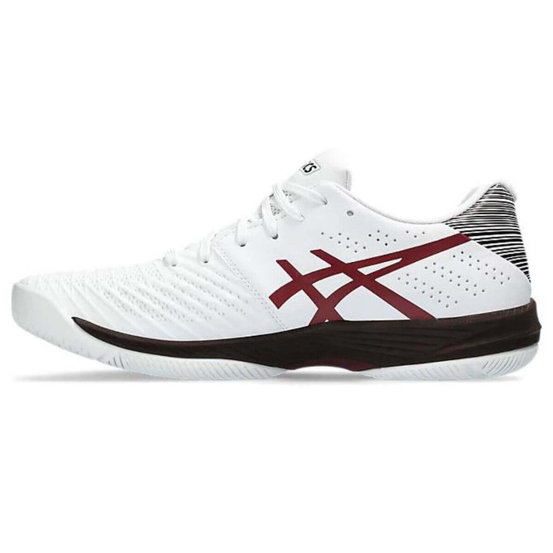 Asics Solution Swift FF Tennis Shoes (White/Antique Red)