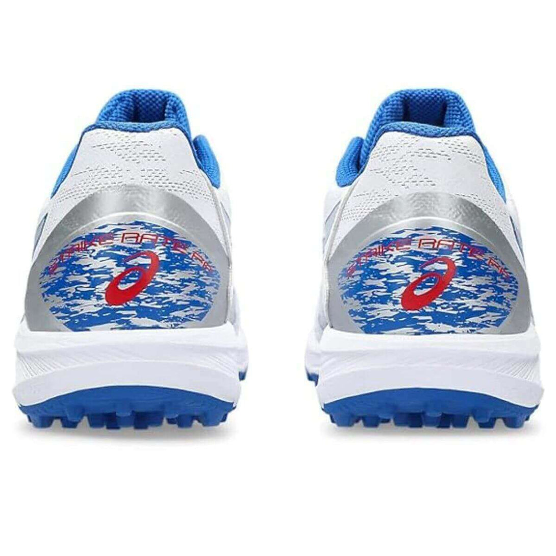 Asics Strike Rate FF Cricket Shoes (White/Pure Silver)