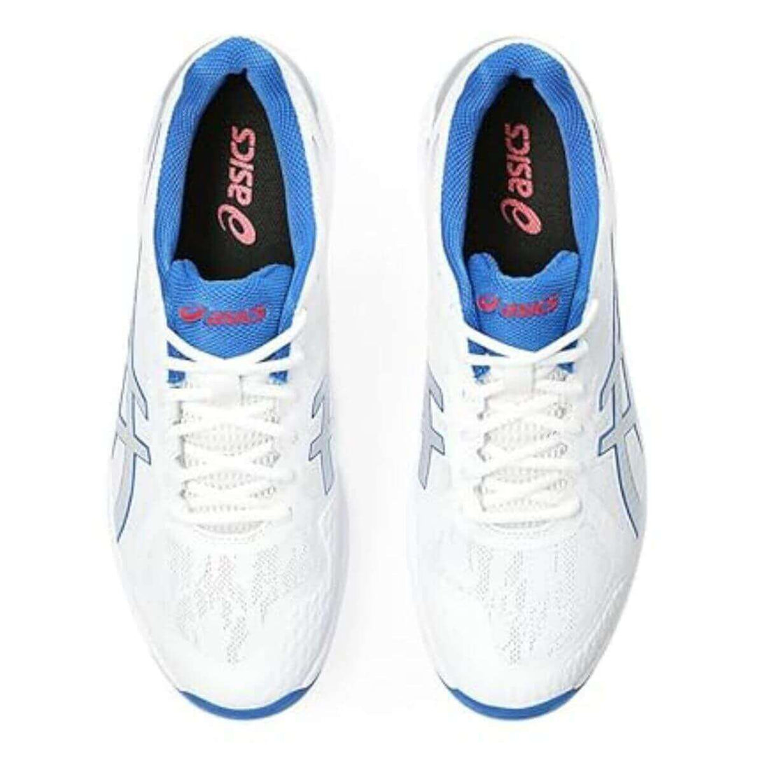 Asics Strike Rate FF Cricket Shoes (White/Pure Silver)