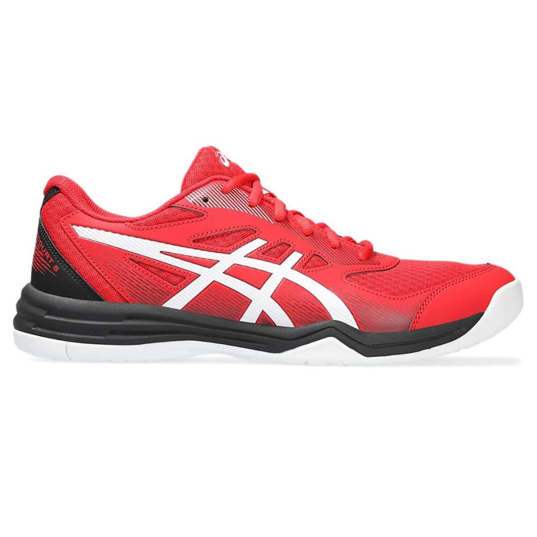 Asics Upcourt 5 Badminton Shoes (Classic Red/Beet Juice)
