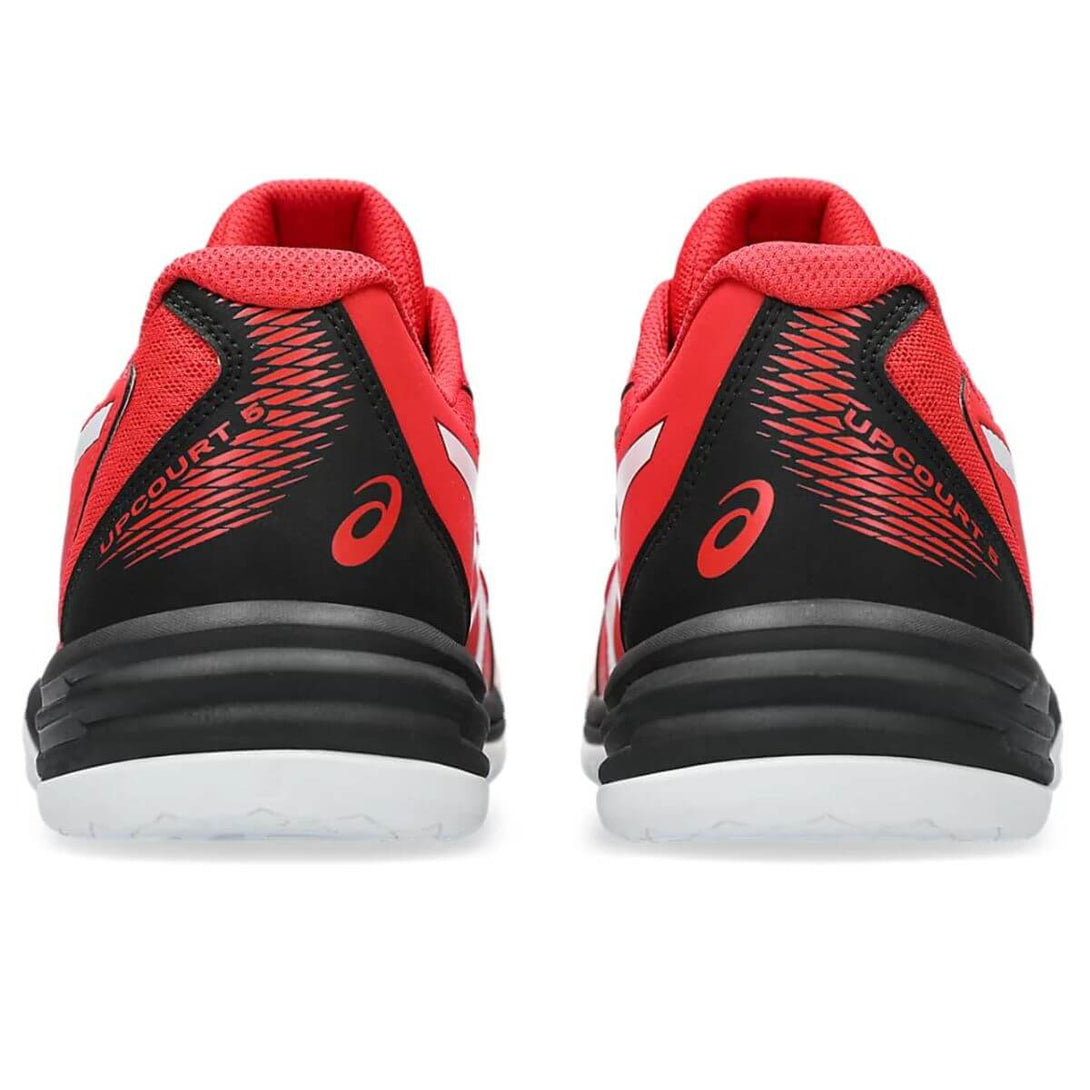 Asics Upcourt 5 Badminton Shoes (Classic Red/Beet Juice)
