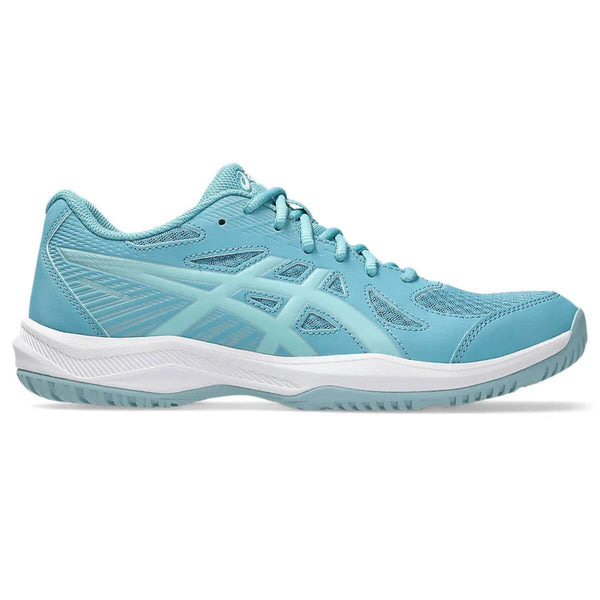 Asics Upcourt 6 Volleyball/Badminton Shoes (STILLWATER/OCEAN DECAY)