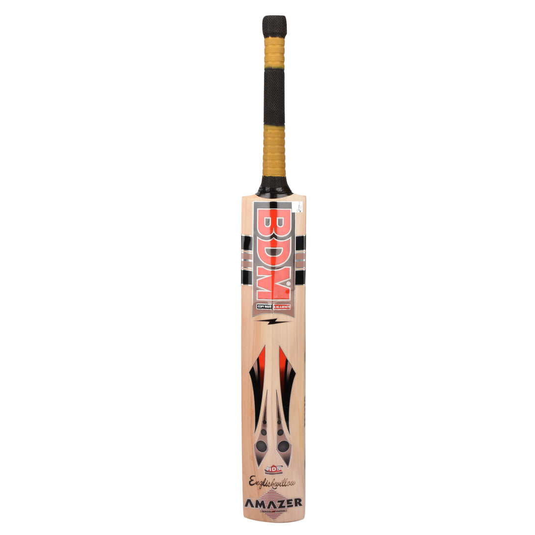 BDM Amazer English Willow Cricket Bat-Men's